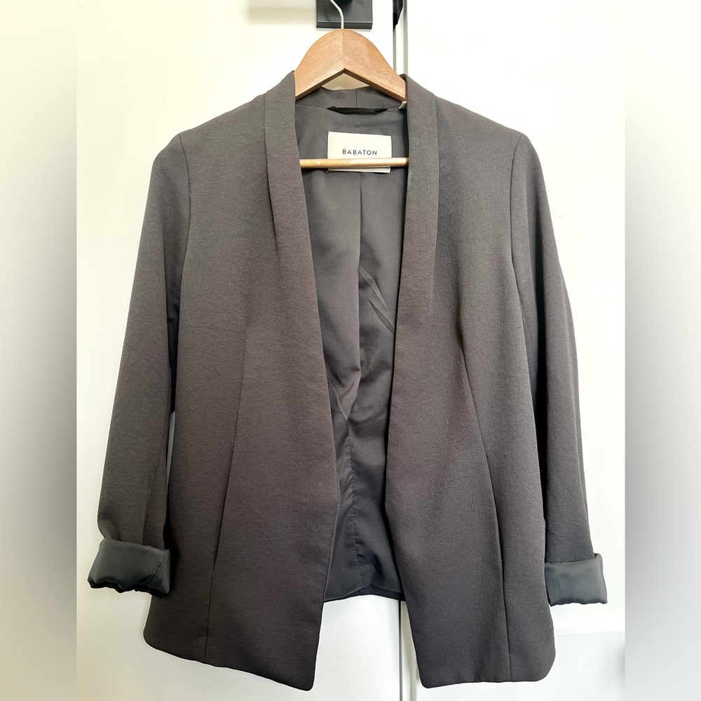 Babaton Blazer from Aritzia, Grey, size 4